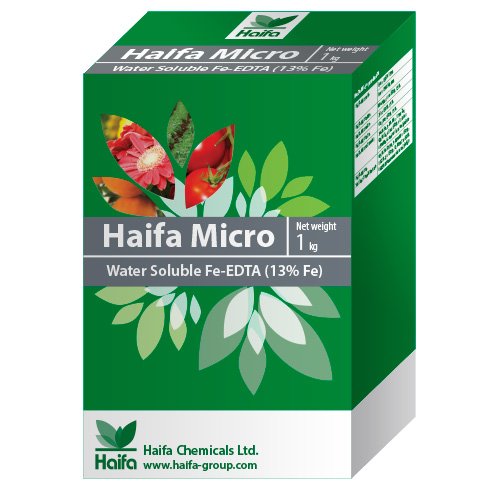 Haifa Micro Fe 13% – Хелатирано Желязо (EDTA) за Зелени Листа и Силен Растеж