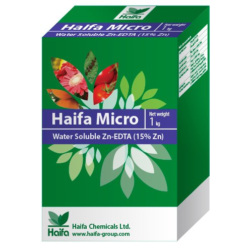 Haifa Micro Zn 15% – Хелатиран Цинк (EDTA) за Силен Растеж и Добро Опрашване