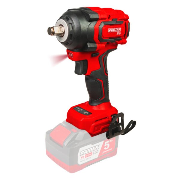 Гайковерт ударен Raider R20 550Nm 1/2" безчетков куфар