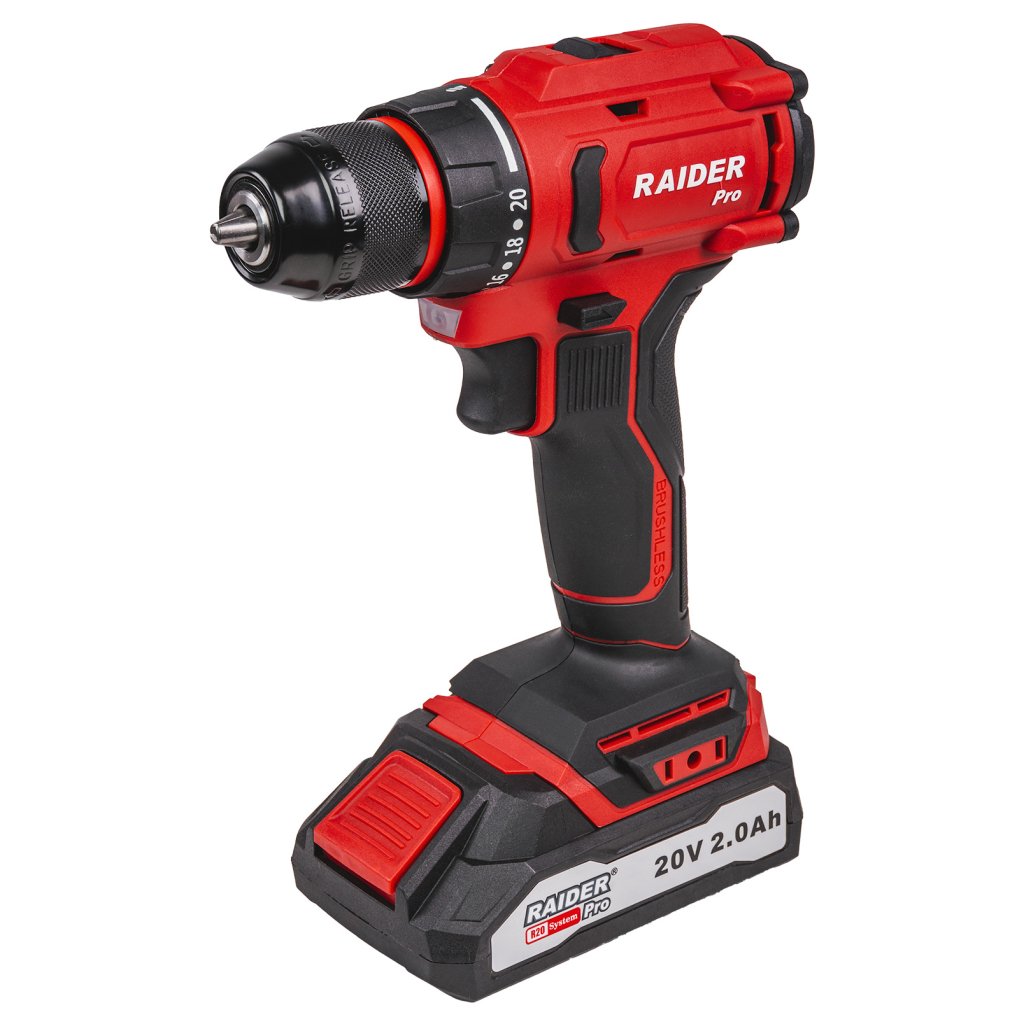 001_030231__1024x1024 Акумулаторна безчеткова бормашина Raider RDP-PBCD20 R20 Set – 10 mm, 44 Nm, 2 скорости с батерия 2Ah