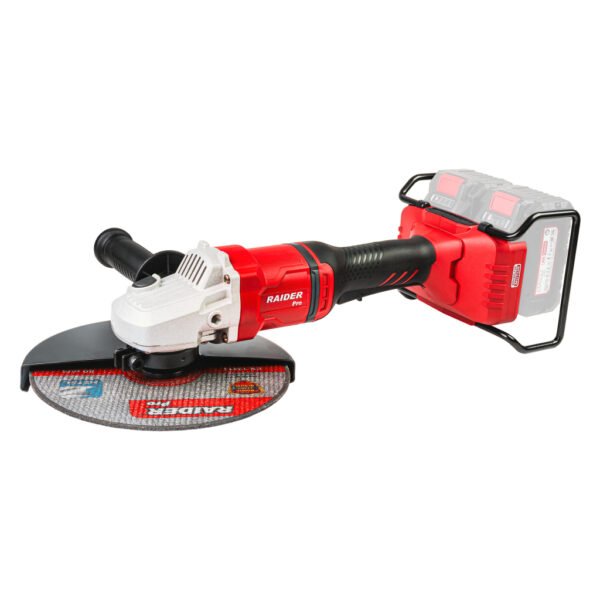 Акумулаторен ъглошлайф Raider RDP-DBAG20 R20 – Ø230 mm, безчетков, 40V