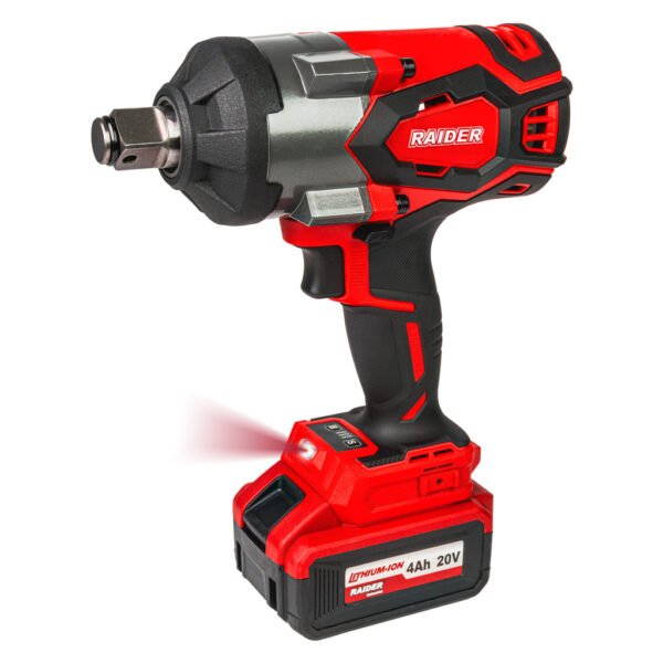 Гайковерт безч. 20V 3-ск.4Ah 1700Nm 3/4" LED куфар RDI-IBW06