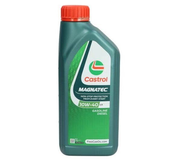 CASTROL MAGNATEC 10W40 A/B 1L – Полусинтетично масло с магнитна защита