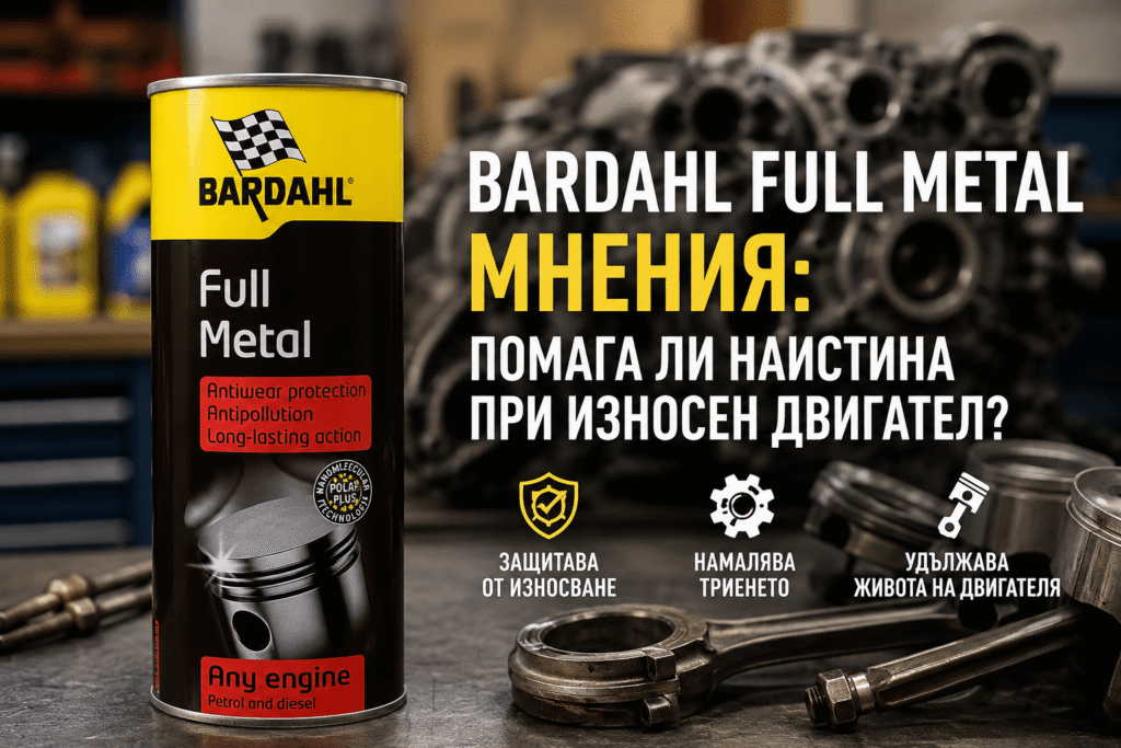 Bardahl Full Metal мнения – ефект и кога има смисъл