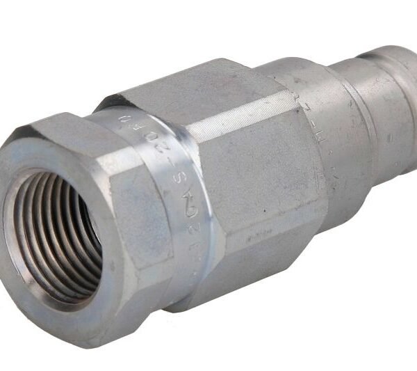 Faster FFH06 12GAS M – хидравличен съединител 3/8", BSPP 1/2", ISO 1179-1, 35 MPa и дебит 50 l/min.