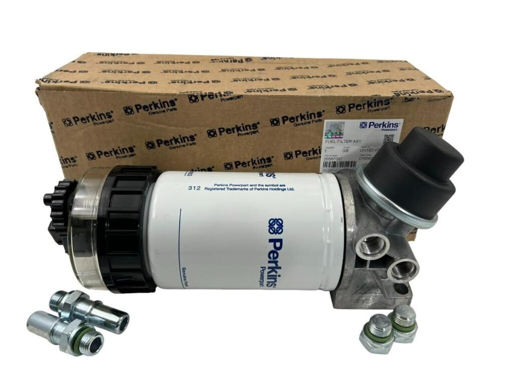 Електрическа горивна помпа PERKINS 2656F087-PER за 1104D и 1106D. За MASSEY FERGUSON и MC CORMICK. OE 3144171R2, 4226820M1 и др.