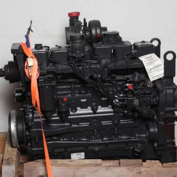 Двигател втора употреба за New Holland T6030, FPT (Iveco), OEM 87328634. Производствен № 504267242. Доставка по договаряне.